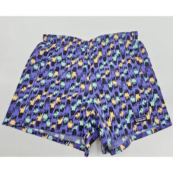 Patagonia Women's S Baggies 5" Unlined ShortsIntertwind Hands Perennial Purple